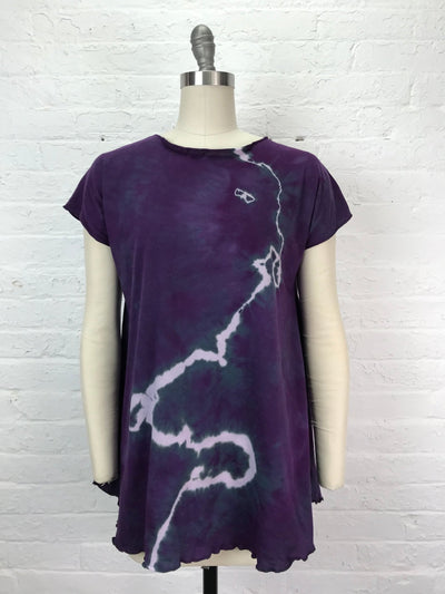 Catherine Tunic in Amethyst Geode - Cloud Candy