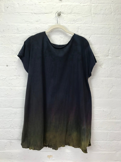 Catherine Tunic in Iridescent Evening - Cloud Candy