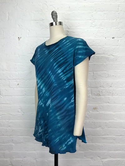 Catherine Tunic in Teal Wave - Cloud Candy