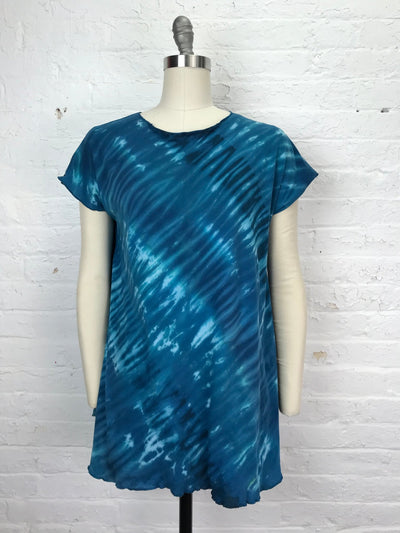 Catherine Tunic in Teal Wave - Cloud Candy