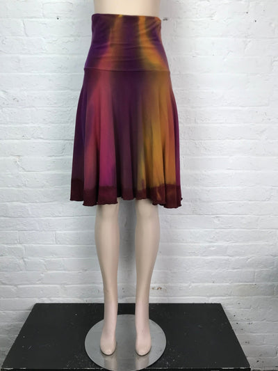 Circle Skirt in Warm Aurora - One Size - Cloud Candy