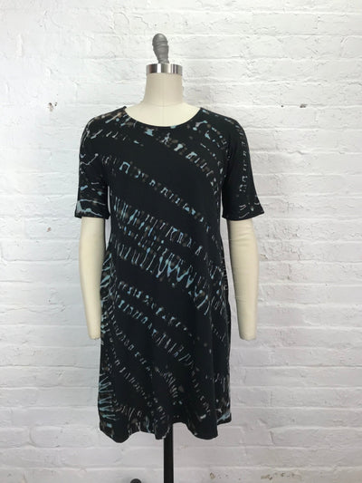 Day Shift Dress in Turquoise Trail - with Pockets! - Medium - Cloud Candy