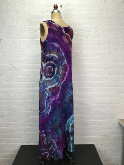 Eileen Maxi Tank Dress in Crushed Amethyst - Cloud Candy
