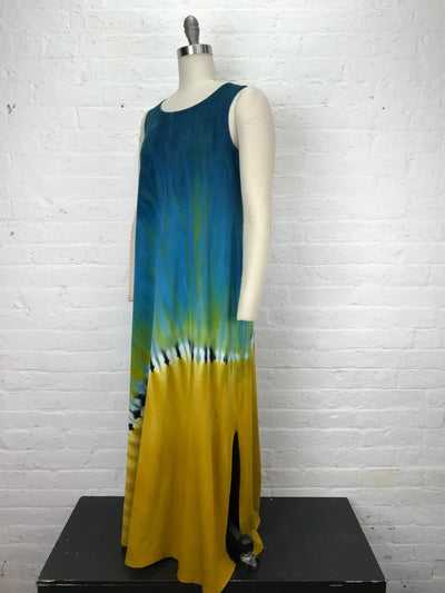 Eileen Maxi Tank Dress in Key West Sunrise - Cloud Candy