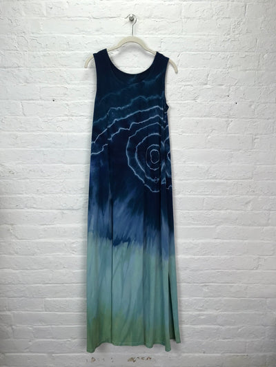Eileen Maxi Tank Dress in Seamist - Cloud Candy