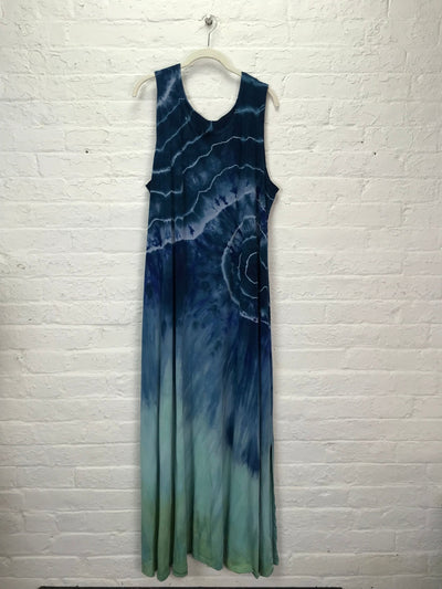 Eileen Maxi Tank Dress in Seamist - Cloud Candy
