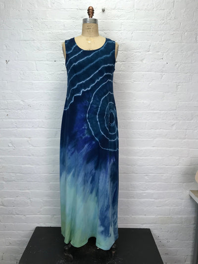 Eileen Maxi Tank Dress in Seamist - Cloud Candy