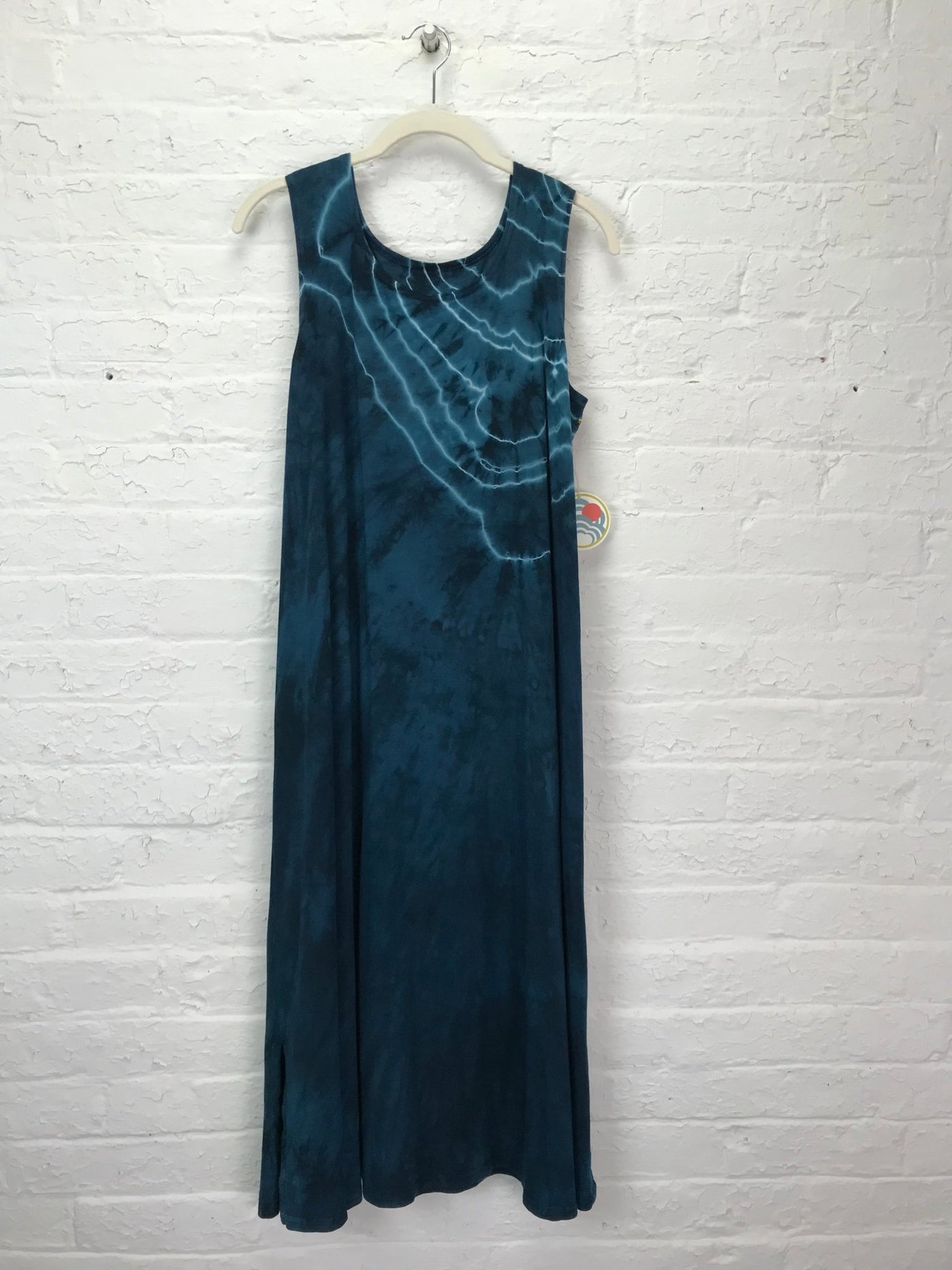 Eileen Midi Tank Dress in Malachite Geode - Cloud Candy