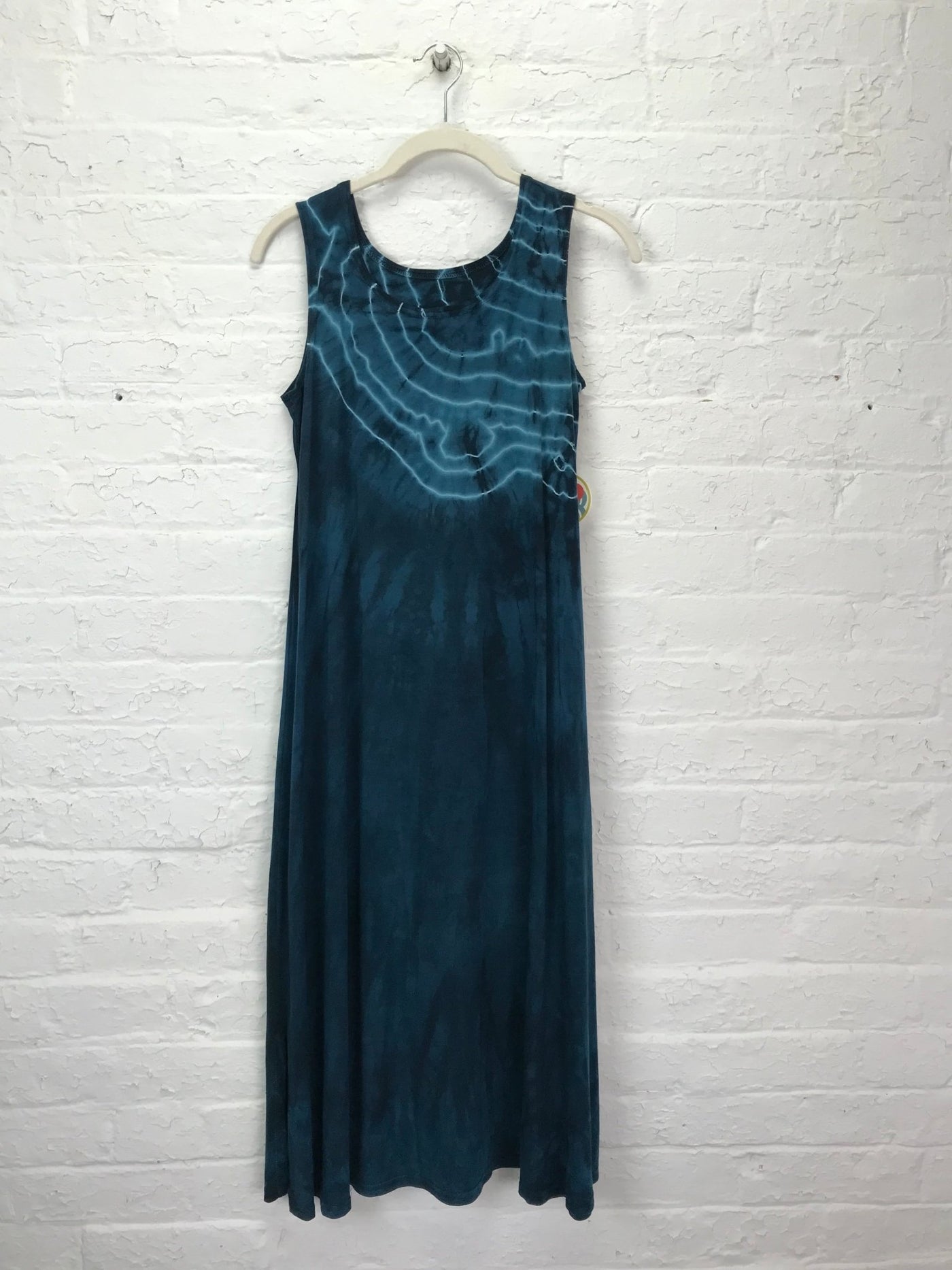 Eileen Midi Tank Dress in Malachite Geode - Cloud Candy