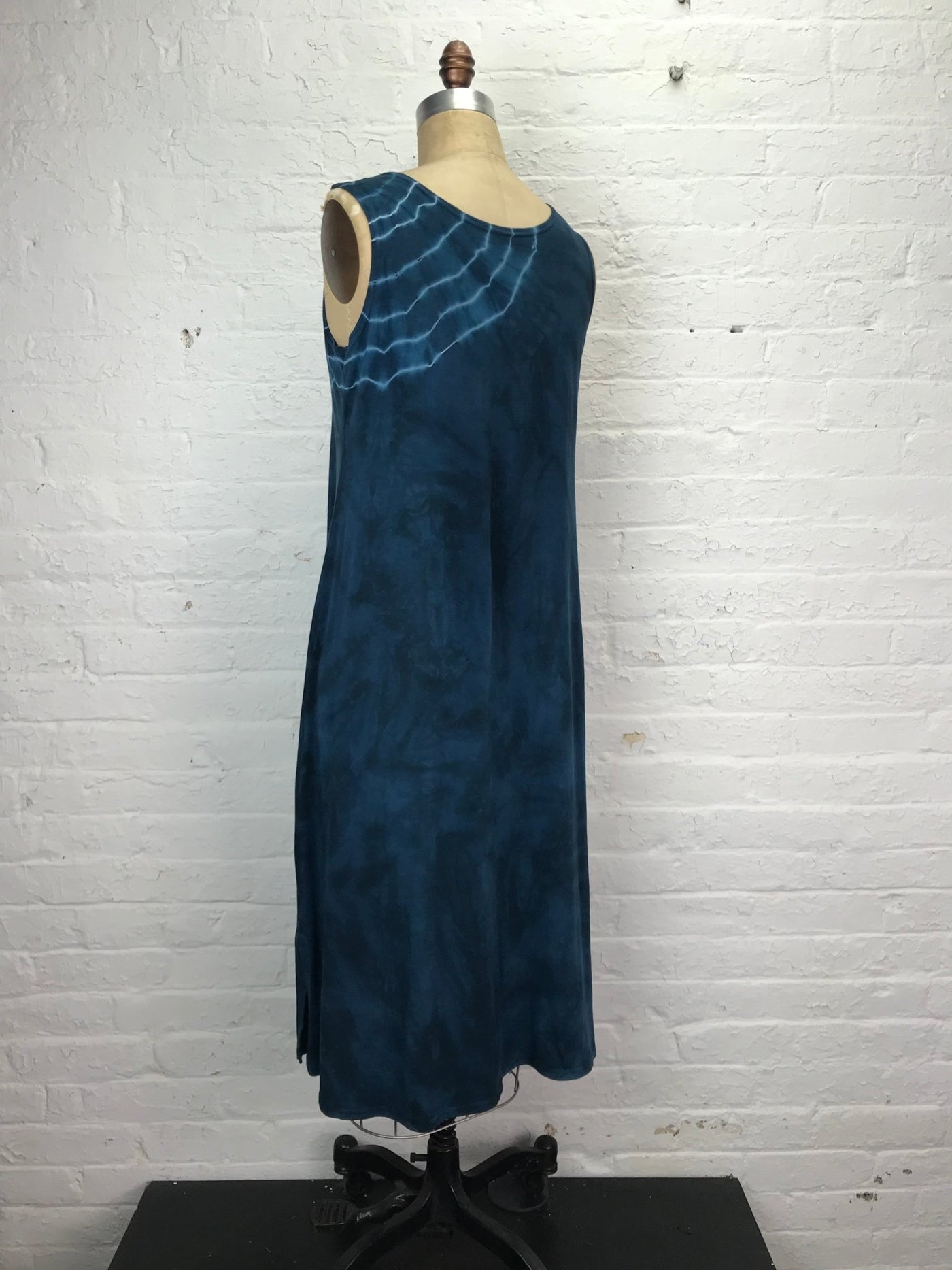 Eileen Midi Tank Dress in Malachite Geode - Cloud Candy