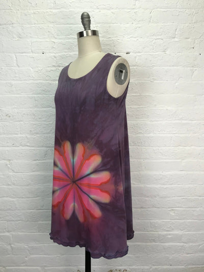 Eileen Mini Dress/Tunic in Exotic Bloom - Cloud Candy