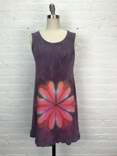 Eileen Mini Dress/Tunic in Exotic Bloom - Cloud Candy