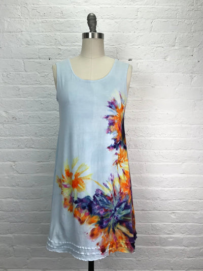 Eileen Mini Dress/Tunic in Siren's Flame - Cloud Candy