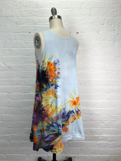 Eileen Mini Dress/Tunic in Siren's Flame - Cloud Candy