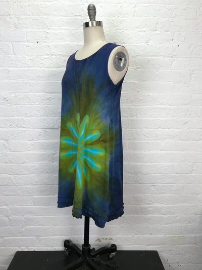 Eileen Mini Dress/Tunic in Starflower - Medium - Cloud Candy