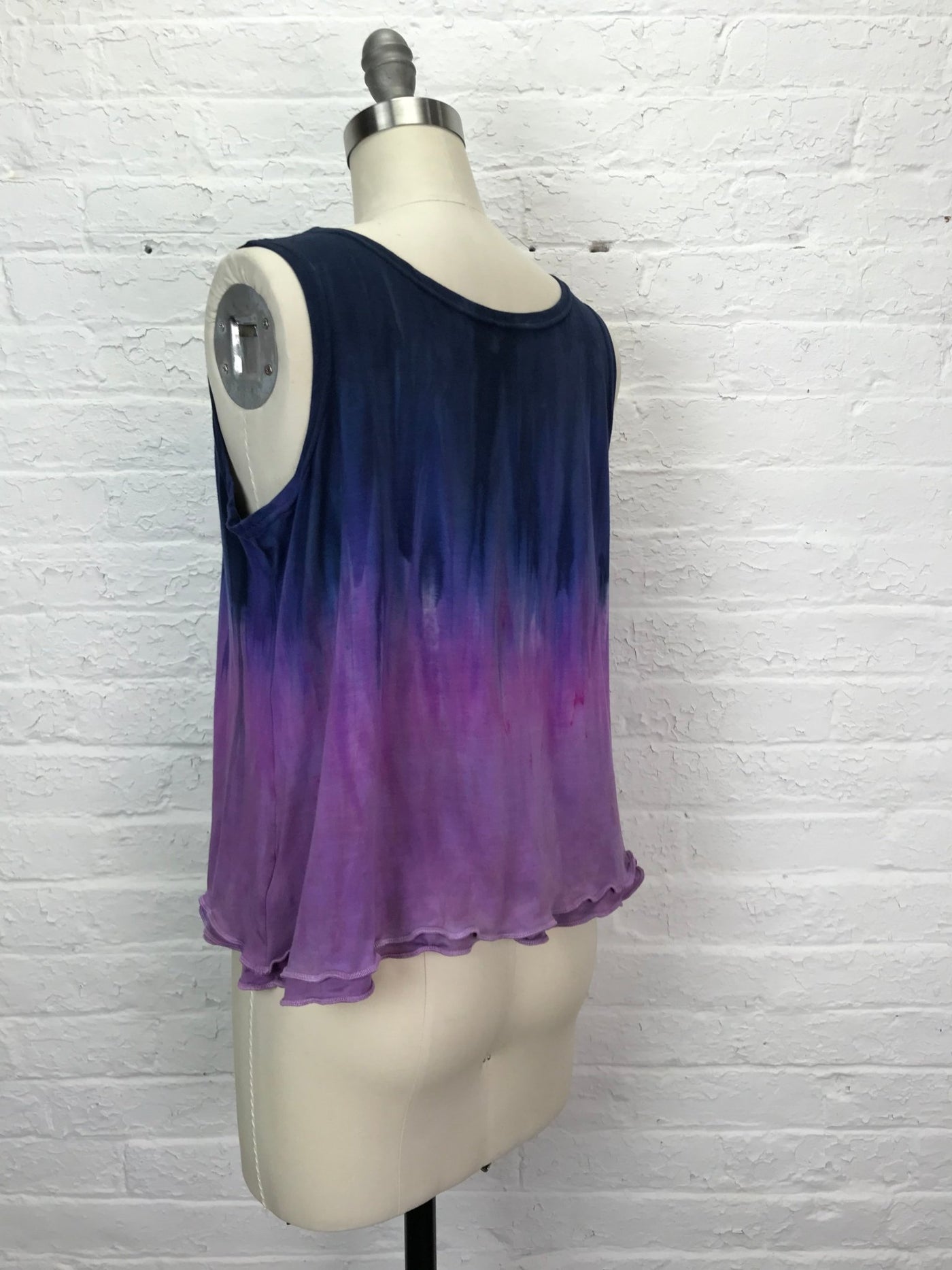 Eileen Tank Top in Fade to Lavender Fields - Large - Cloud Candy