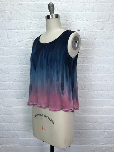 Eileen Tank Top in Midnight Rosé - Medium - Cloud Candy