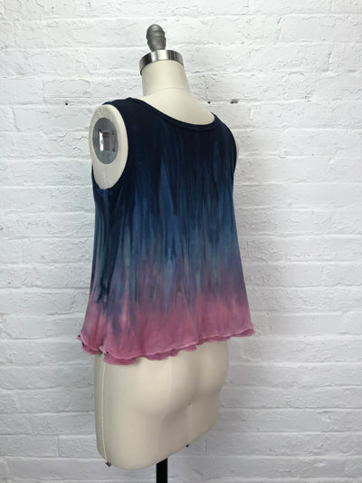 Eileen Tank Top in Midnight Rosé - Medium - Cloud Candy