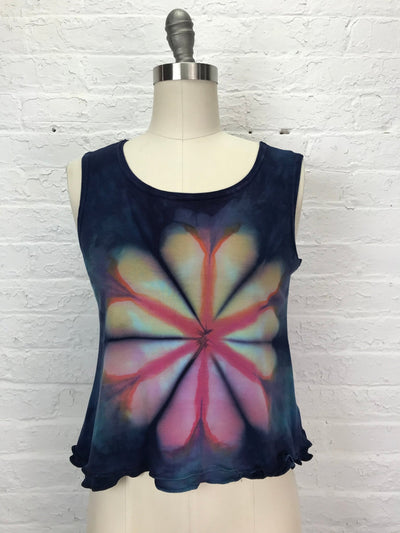 Eileen Tank Top in Sugar Peach Petal - Cloud Candy