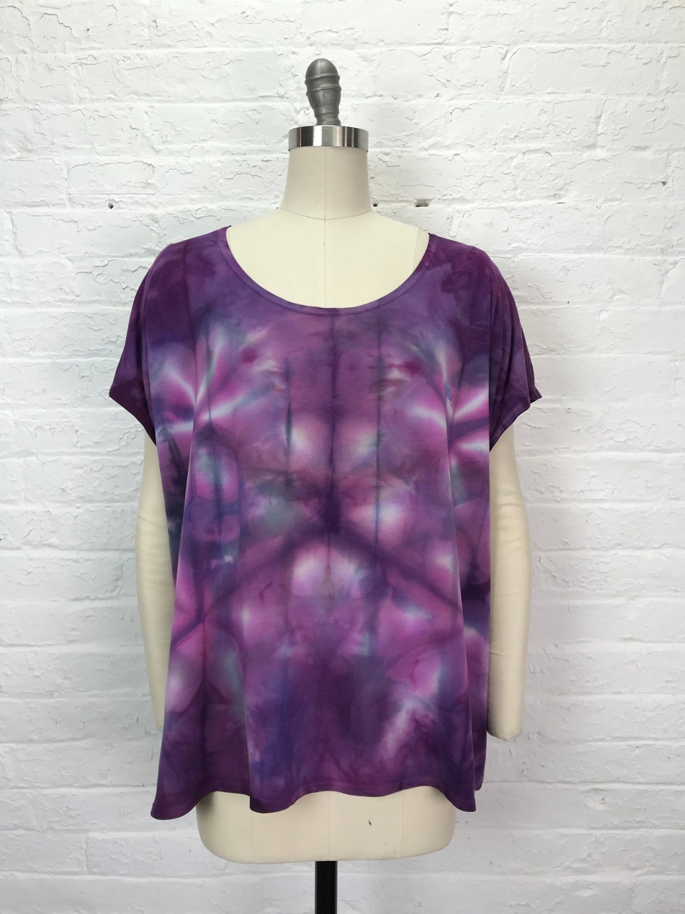 Elsie Top in Amethyst Bloom - Cloud Candy