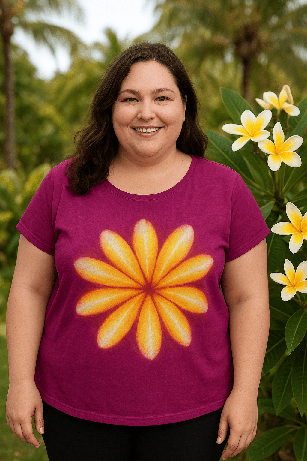 Elsie Top in Frangipani - Cloud Candy