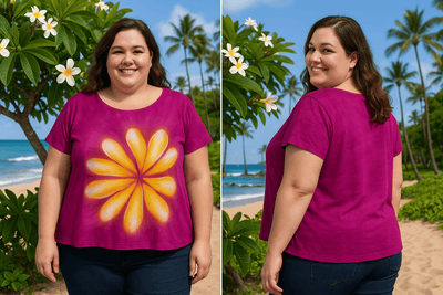 Elsie Top in Frangipani - Cloud Candy