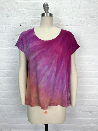 Elsie Top in Frangipani Filtered Light - Cloud Candy