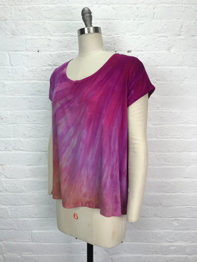 Elsie Top in Frangipani Filtered Light - Cloud Candy