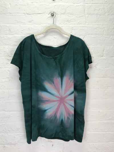 Elsie Top in New England Aster - Cloud Candy
