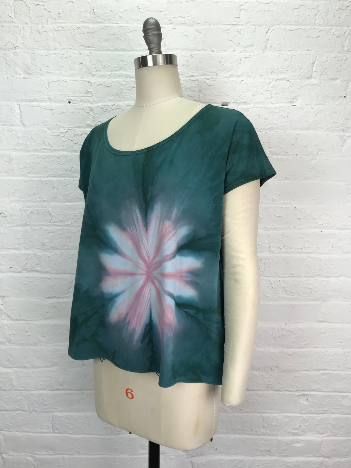 Elsie Top in New England Aster - Cloud Candy