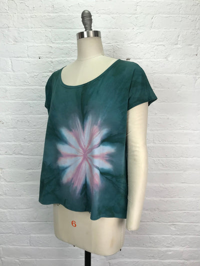 Elsie Top in New England Aster - Cloud Candy