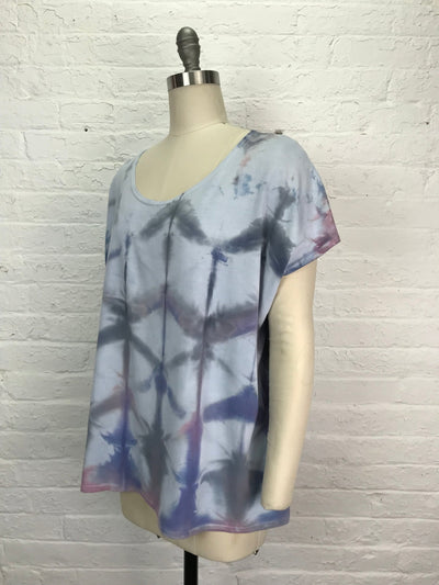 Elsie Top in Pale Geometry - Cloud Candy