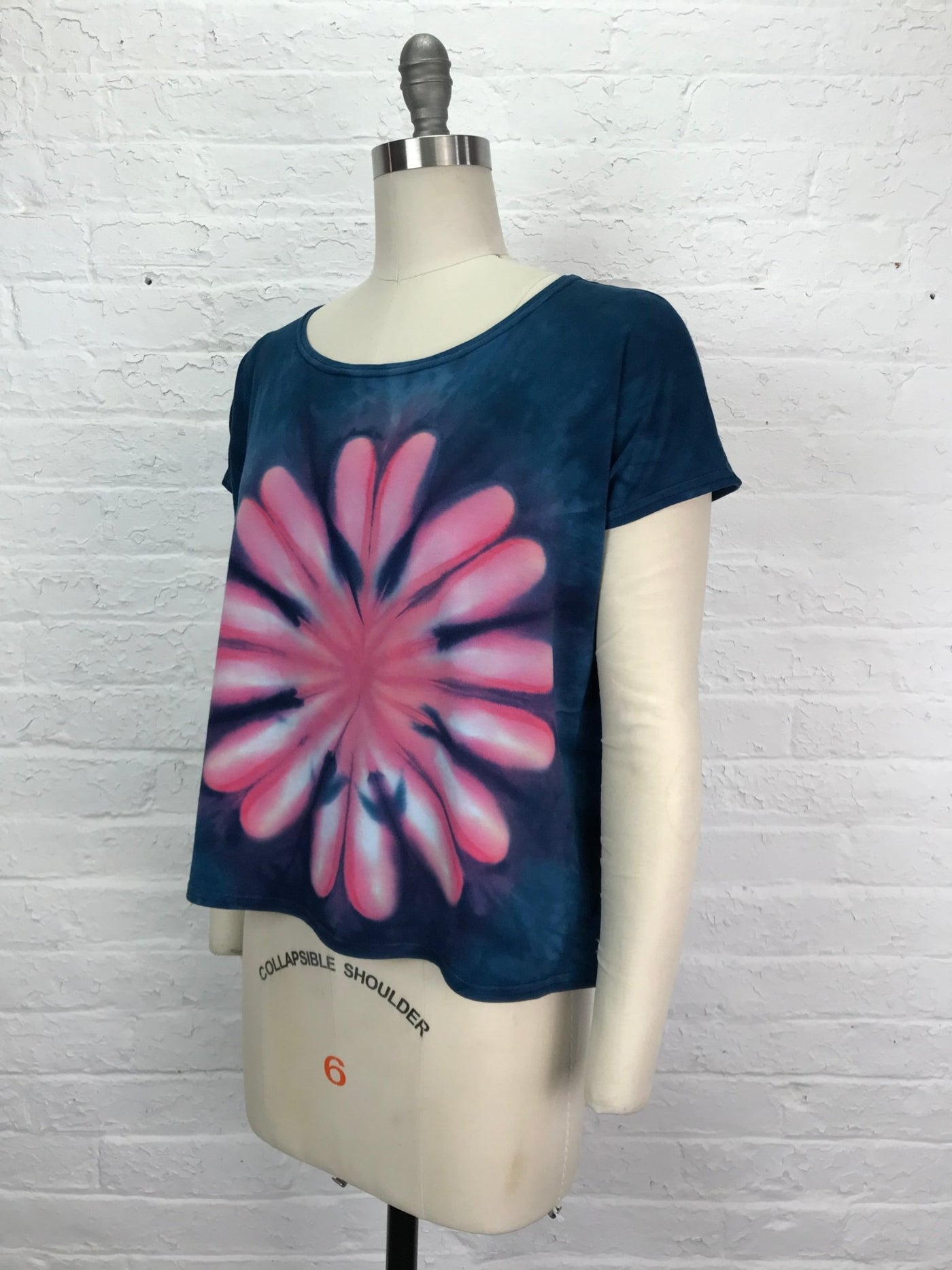 Elsie Top in Pink Dahlia - Extra Small - Cloud Candy