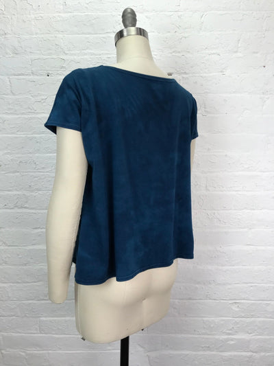Elsie Top in Pink Dahlia - Extra Small - Cloud Candy