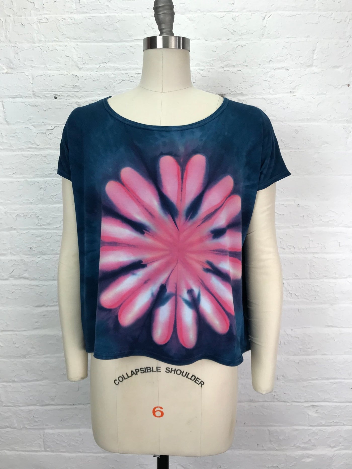 Elsie Top in Pink Dahlia - Extra Small - Cloud Candy