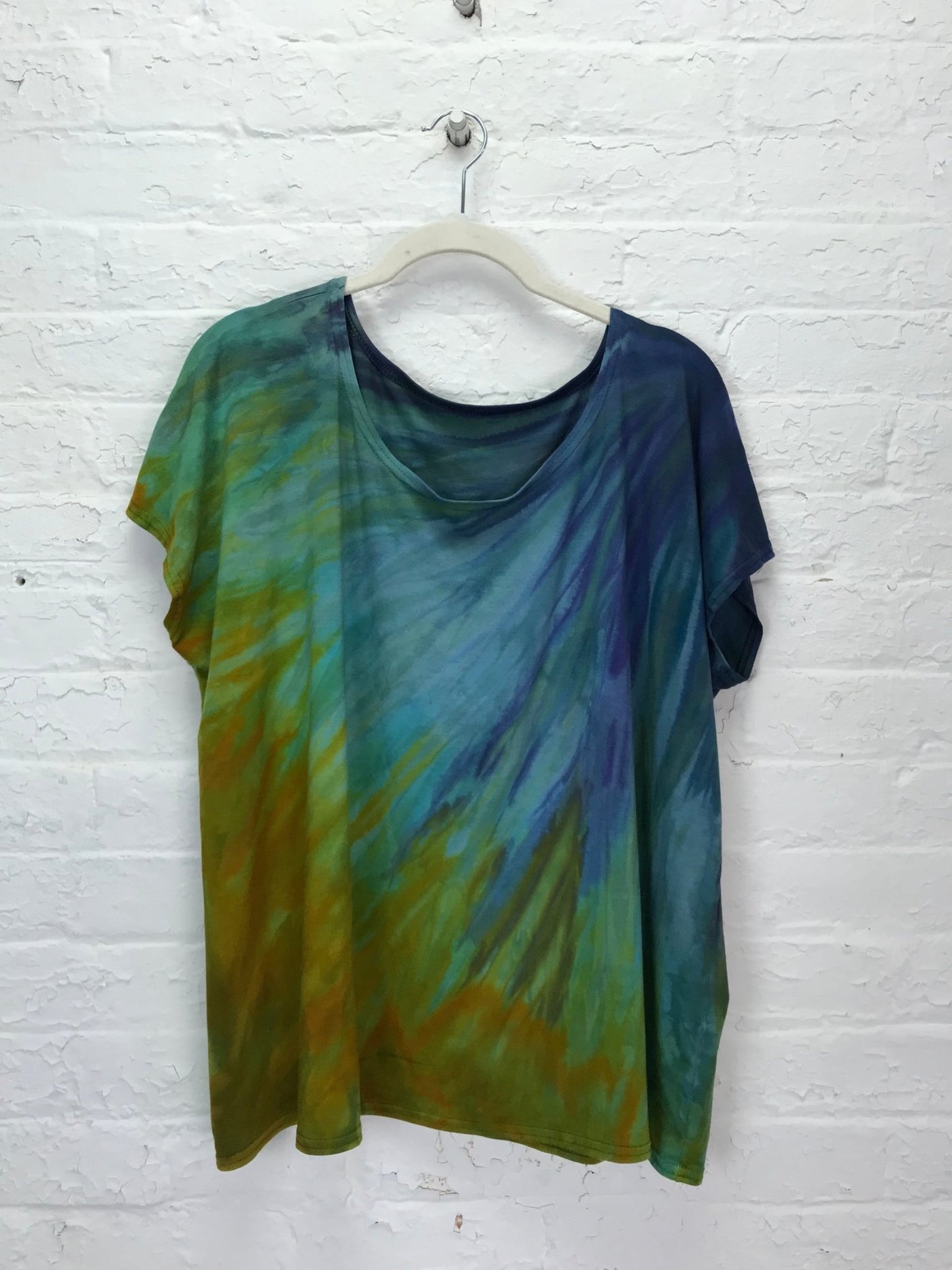 Elsie Top in Rainforest Light - Cloud Candy