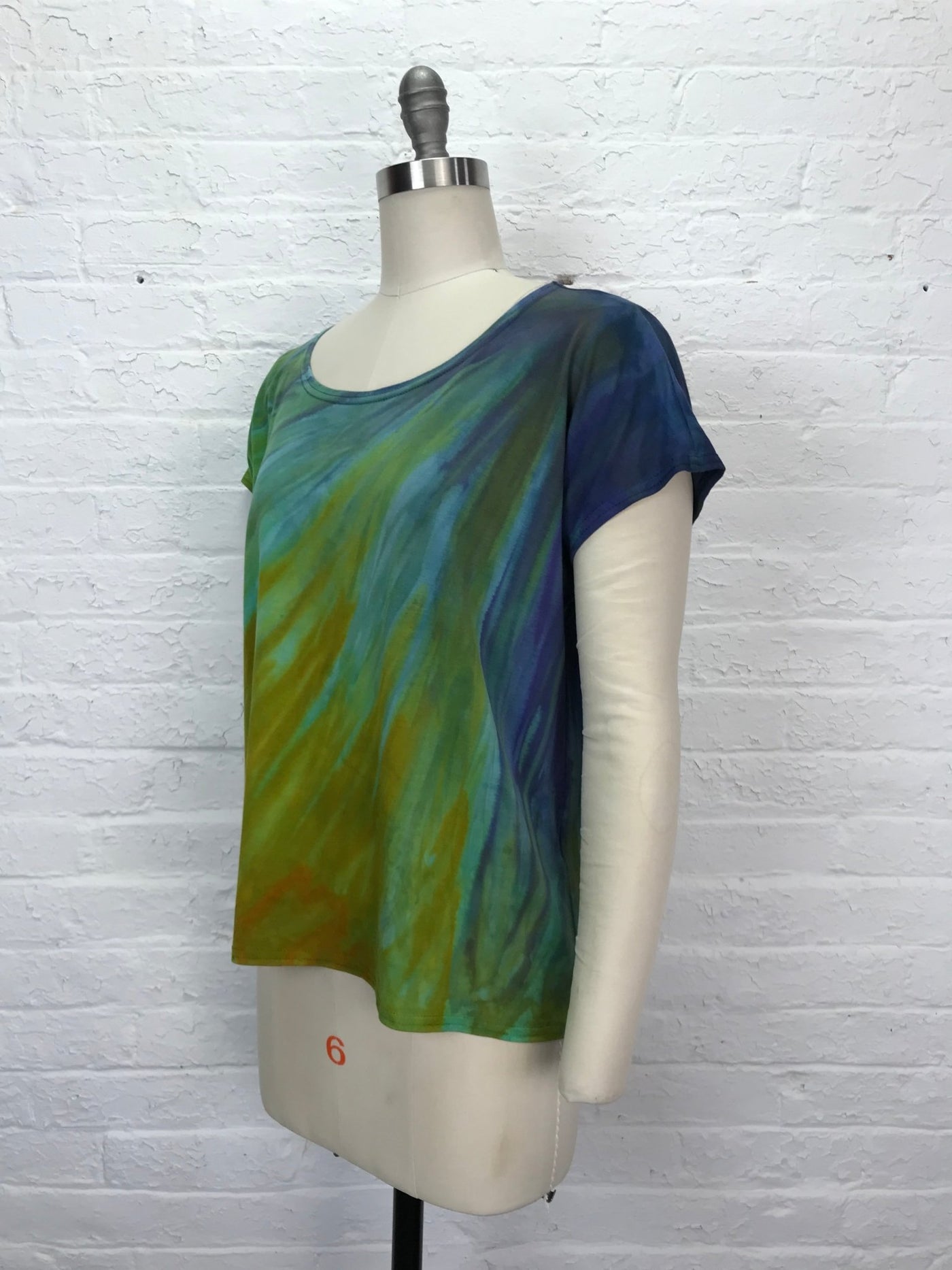 Elsie Top in Rainforest Light - Cloud Candy