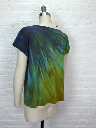 Elsie Top in Rainforest Light - Cloud Candy