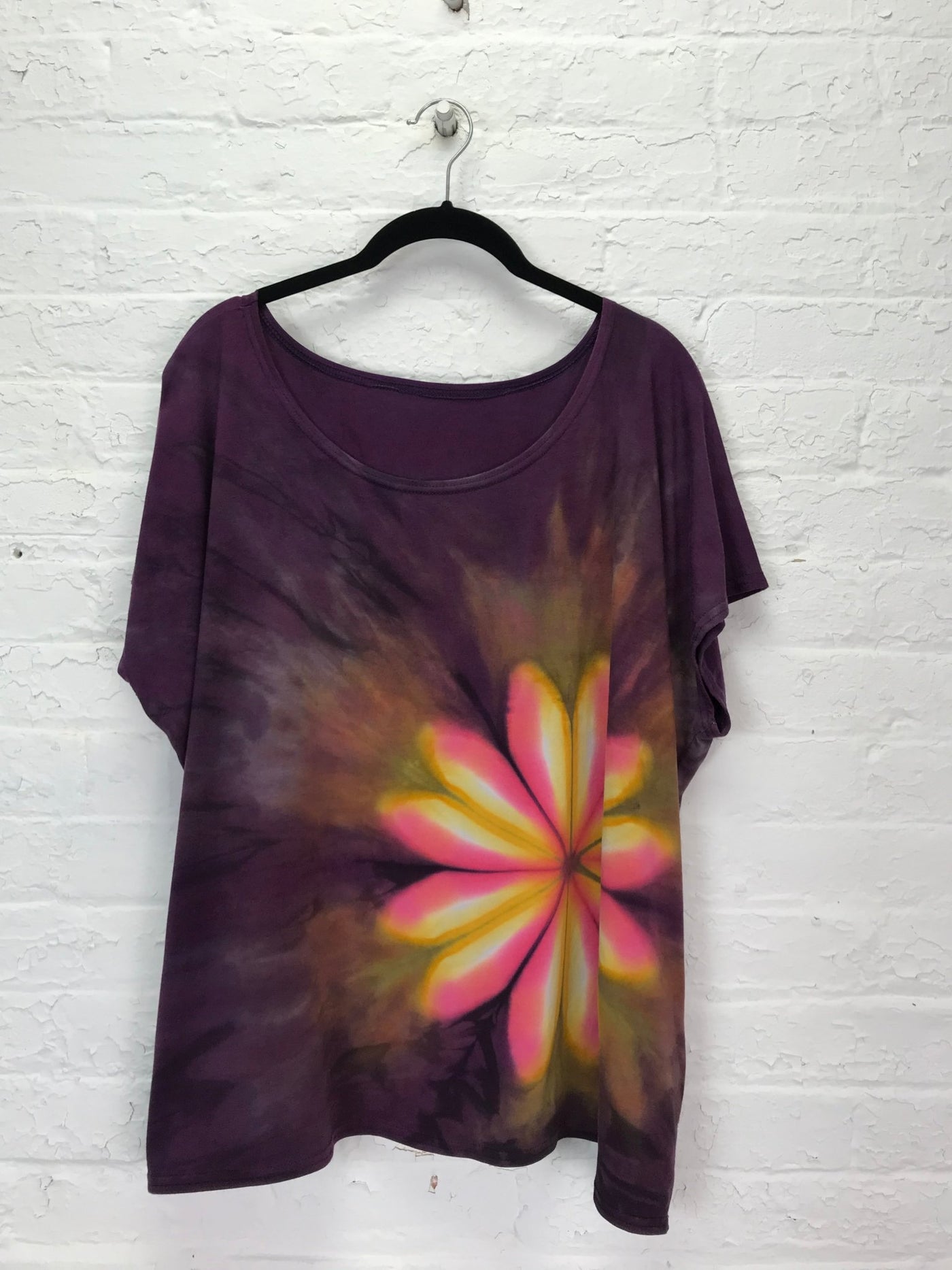 Elsie Top in Sonoran Sunrise Blossom - Cloud Candy