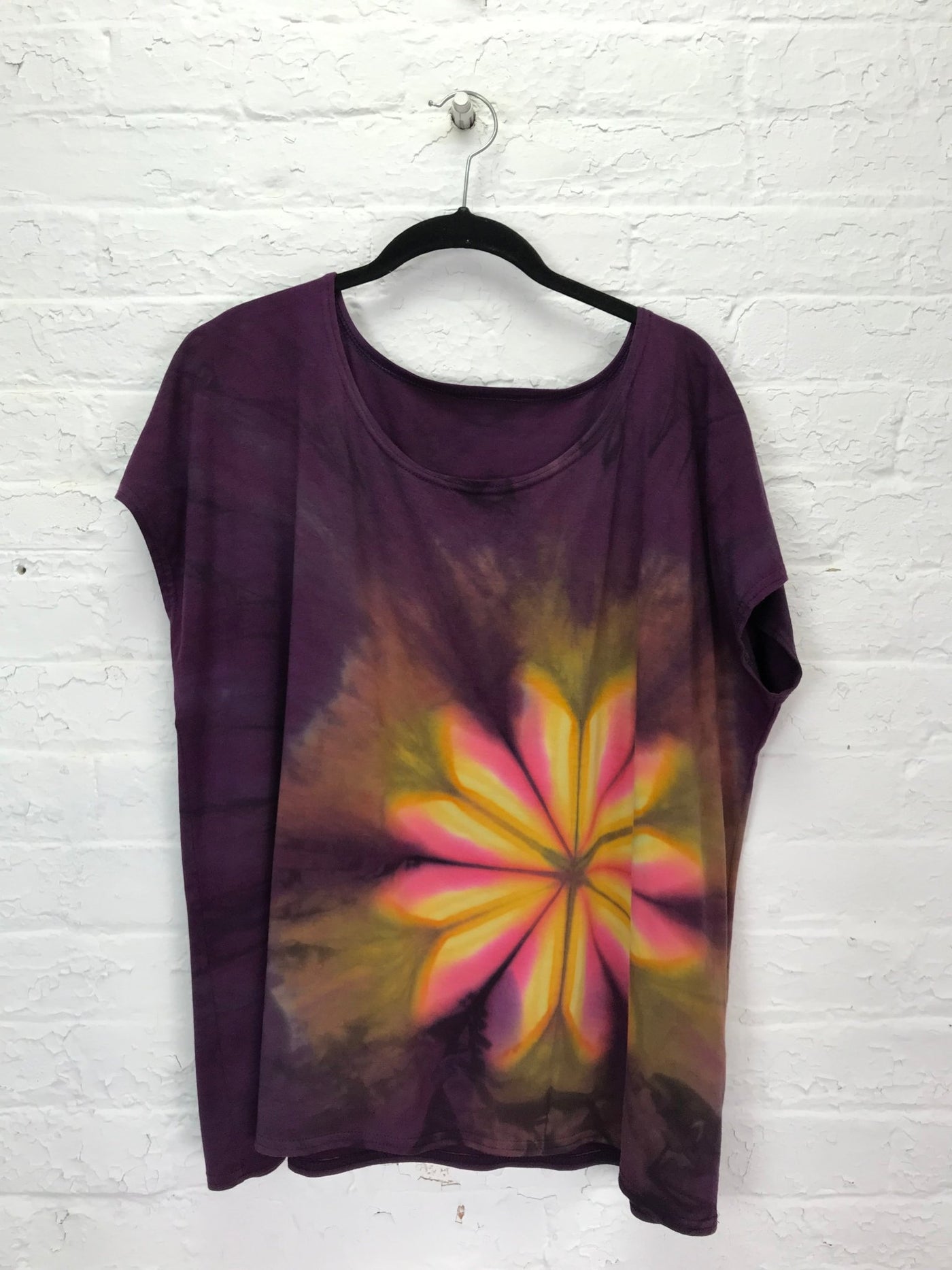 Elsie Top in Sonoran Sunrise Blossom - Cloud Candy