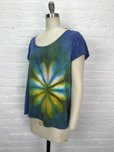 Elsie Top in Sunburst Bloom - Cloud Candy