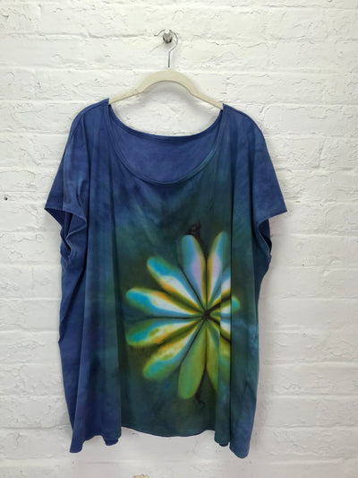Elsie Top in Sunburst Bloom - Cloud Candy