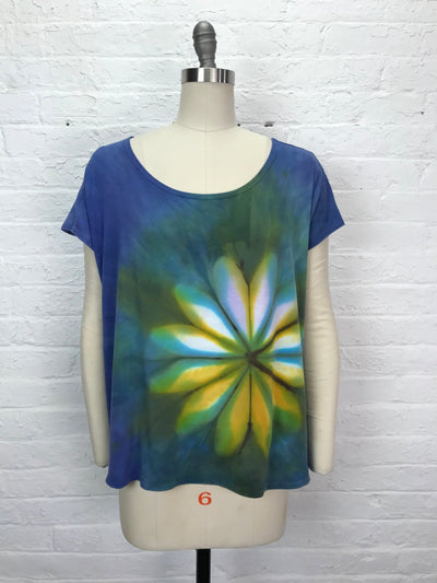 Elsie Top in Sunburst Bloom - Cloud Candy