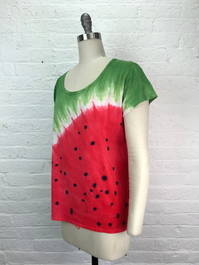 Elsie Top in Watermelon Slice - Cloud Candy