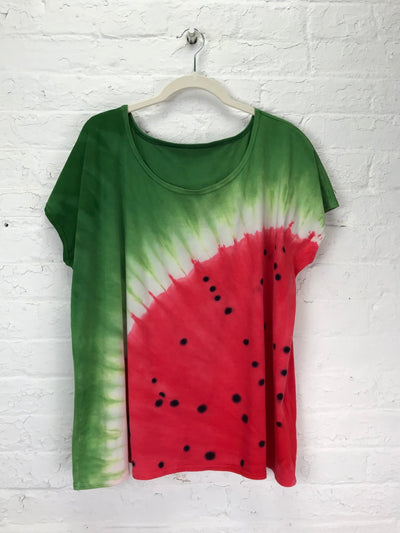 Elsie Top in Watermelon Slice - Cloud Candy