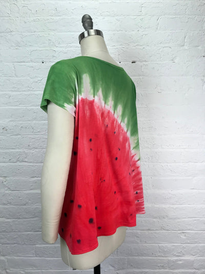 Elsie Top in Watermelon Slice - Cloud Candy