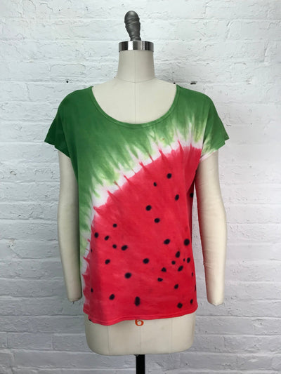 Elsie Top in Watermelon Slice - Cloud Candy