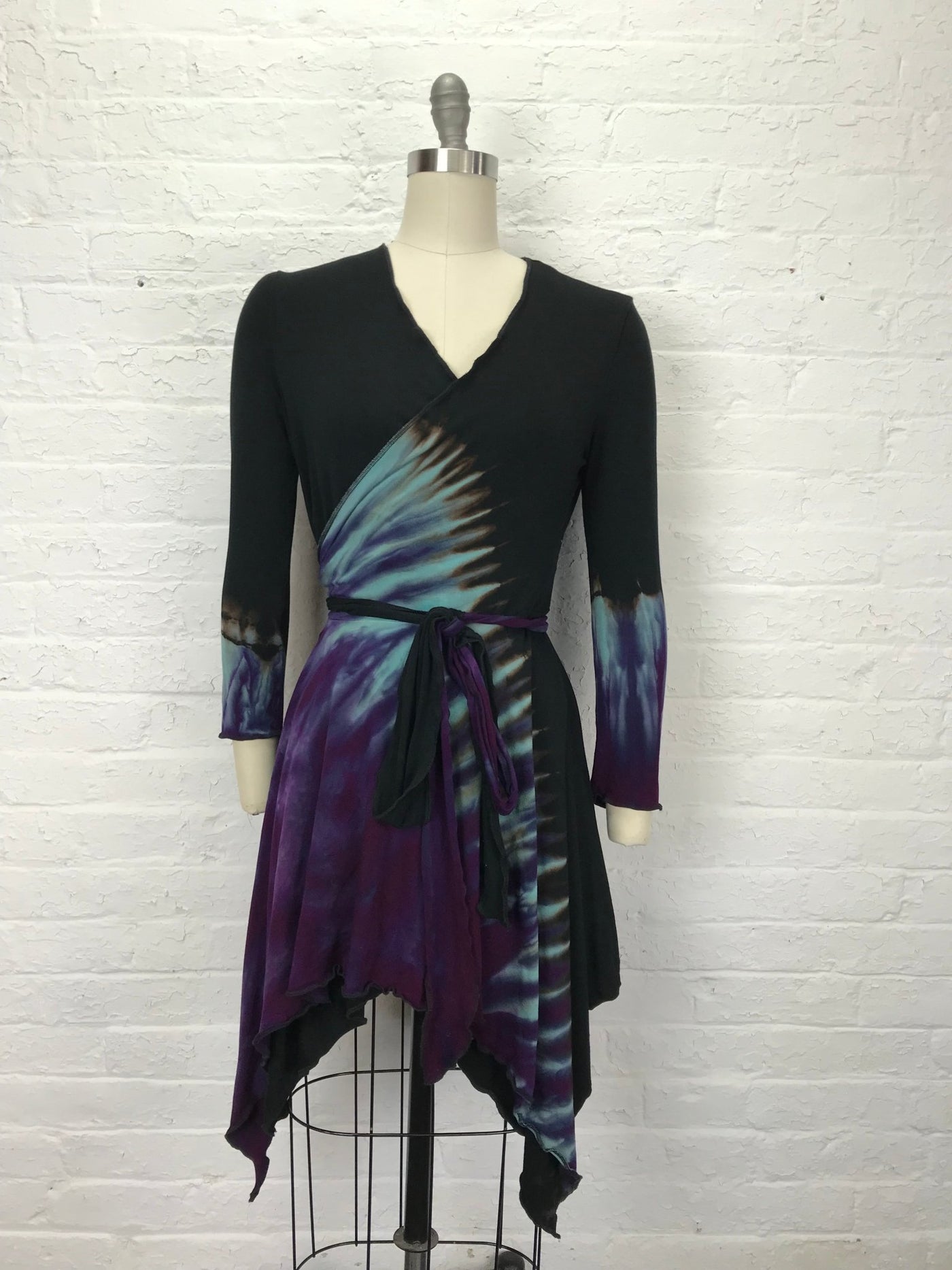 Flamenco Wrap Jacket in Solid Black - Small - Cloud Candy