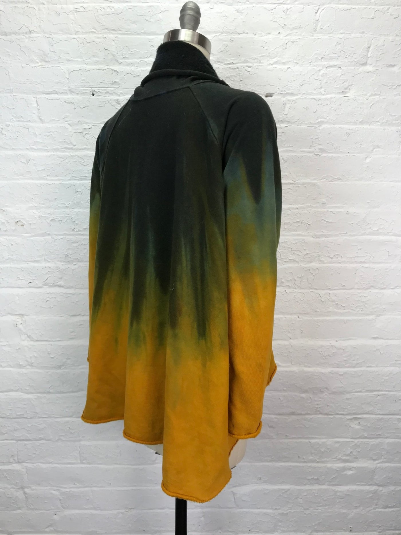 Fleece Jacket in Golden Forest with pockets - Cloud Candy