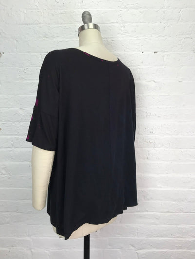 Grace Tunic in Berry Hieroglyph - Cloud Candy